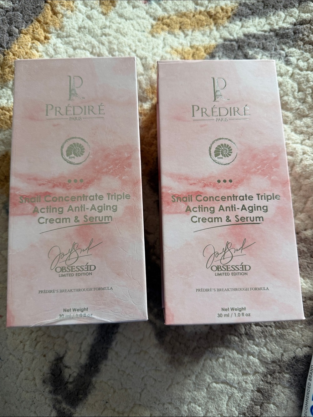 Snail Concentrate Triple-Acting Anti-Aging Cream & Serum – Pink